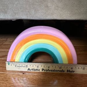 Ceramic rainbow decor